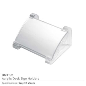 Acrylic Desk Sign Holders - Image 3