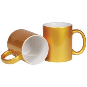 Gold Ceramic Mugs