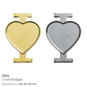 I Love Metal Badges - Image 5