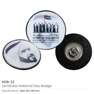 Lenticular National Day Badges - Image 3
