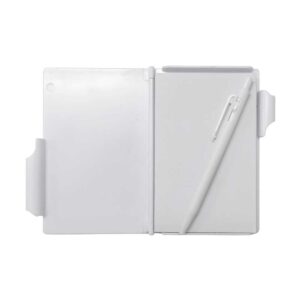 PVC Hard Cover Notepad with Pen - Image 3