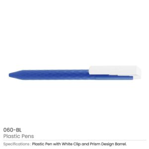 Prism Design Plastic Pens - Image 6