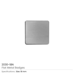 Square Flat Metal Badges - Image 5