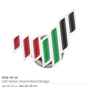 UAE National Brand Metal Badges - Image 3