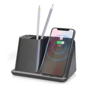 Multifunction Pen Holder with Wireless Charging - Image 4