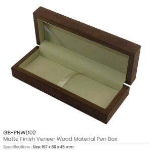 Wood Material Pen Box - Image 3