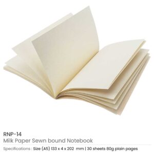 A5 Sewn Bound Notebooks - Image 3