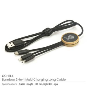 3-in-1 Multi-Charging Long Cable - Image 3