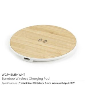 Bamboo Wireless Charging Pads - Image 3