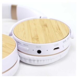 Bluetooth Headphone with Bamboo Touch - Image 6