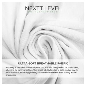 NEXTT LEVEL Recycled Polo T-Shirts | (200GSM) - Image 9