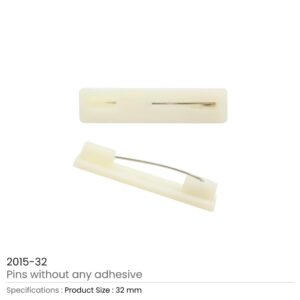 Safety Pin Bar without Adhesive for ID Badges - Image 4