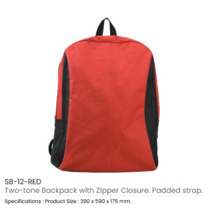 Two-toned Backpacks 600D Polyester Material - Image 8