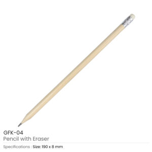 Pencil with Eraser - Image 3