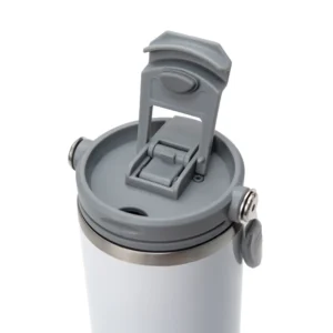 Tumbler with Handle and Straw SS Double Wall 900ml - Image 5