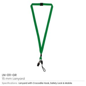 Lanyards with Crocodile Clip, Mobile Holders & Safety Lock - Image 8