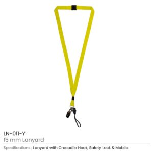 Lanyards with Crocodile Clip, Mobile Holders & Safety Lock - Image 12