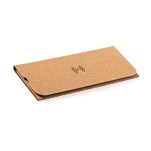 Cork Foldable Mousepads with 15W Wireless Charging Type-C - Image 6