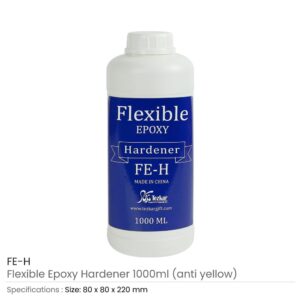 Flexible Epoxy Resin and Hardener  1000 ml -Anti Yellow - Image 4