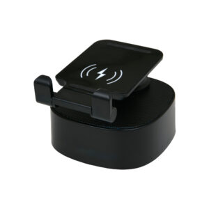 Wireless Fast Charger 15W with BT Speaker and RGB LED Logo - Image 9