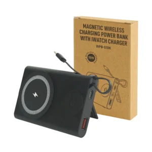 Magnetic Fast Wireless Charging Powerbank, 15W with iWatch Charger - Image 10