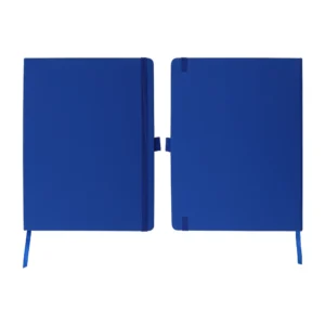 PU Notebooks B5 Size with Pen Loop, Ribbon Bookmark and Elastic Band - Image 4