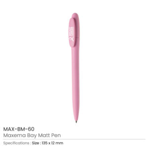 Maxema Pens with Breast Cancer Awareness Logo - Image 6