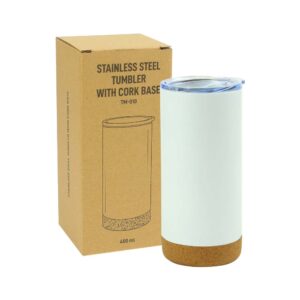 Travel Mugs with Breast Cancer Awareness Logo - Image 4