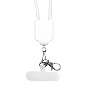 4 in 1 Lanyard Charging Cable 60W, 120cm Long with Hook for ID Card and Phone Pad - Image 5