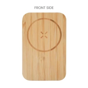 Bamboo Wireless Car Charger 15W Fast Charging & Type C - Image 5