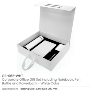 Corporate Office Gift Set in Color Themed Box with Ribbon Handle - Image 5