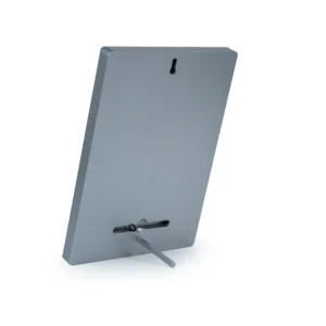 A4 Aluminum Award Plaques with Round Colored Plate and Stand - Image 4