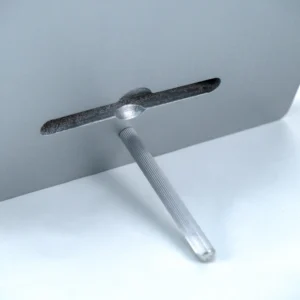 A4 Aluminum Award Plaques with Round Colored Plate and Stand - Image 5
