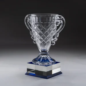 Large Crystal Glass Trophy Cup with Chocolate Gift Edition - Image 5